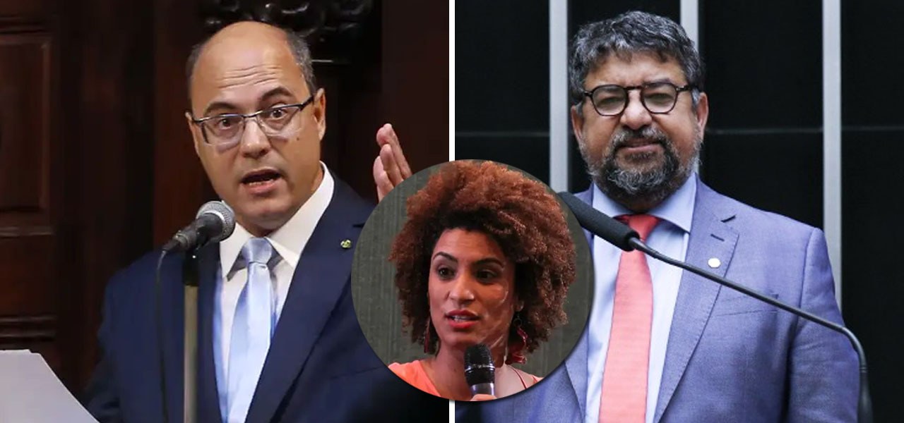 Wilson Witzel, Marielle Franco e Washington Quaquá
