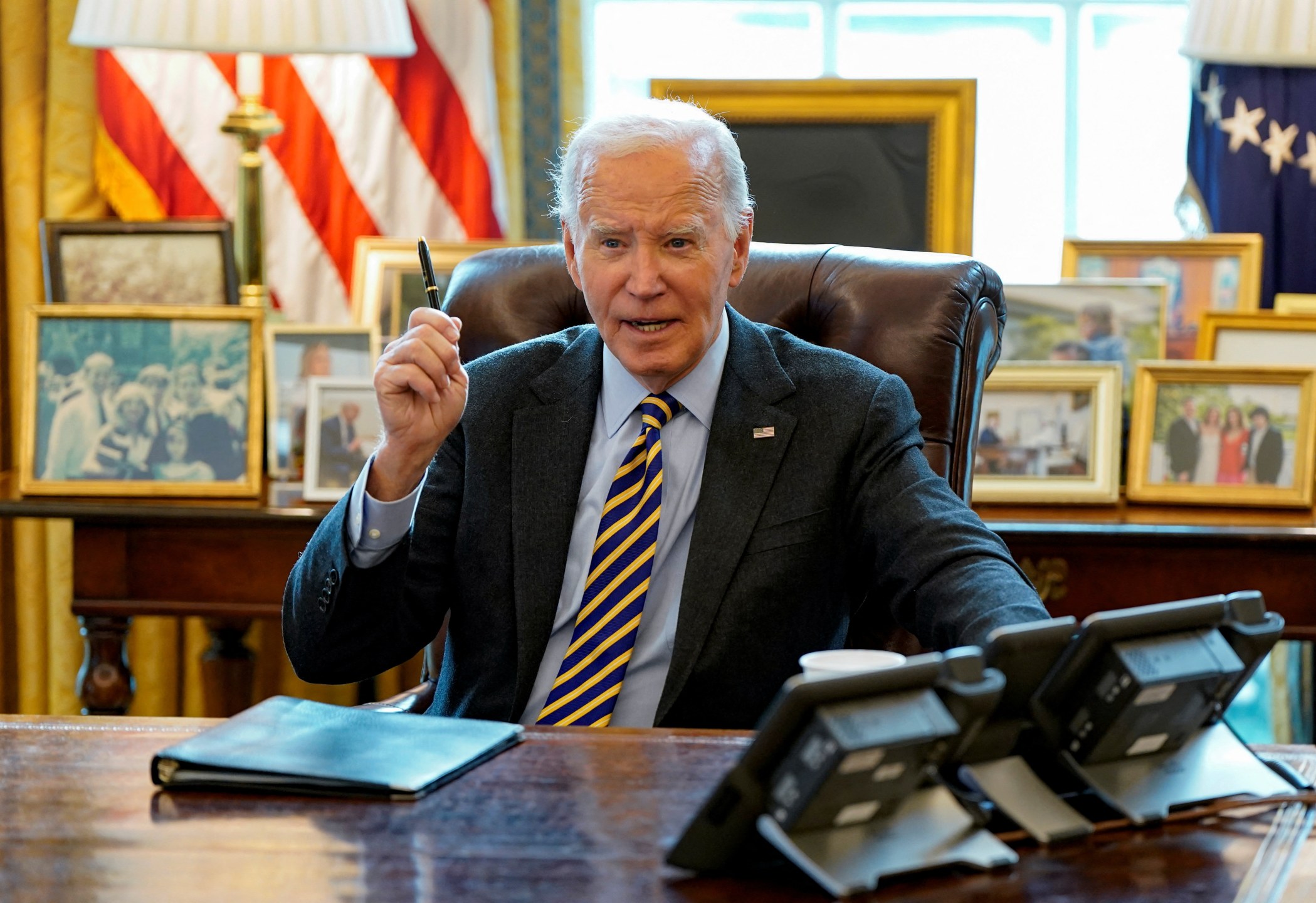 Joe Biden na Casa Branca - 10/1/2025