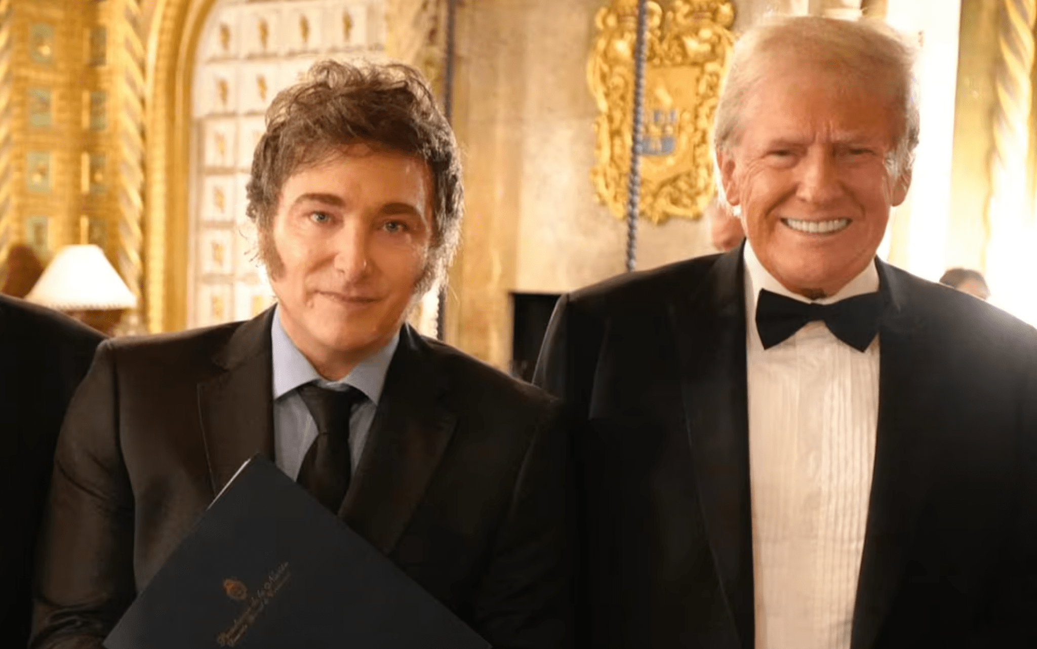 Javier Milei e Donald Trump