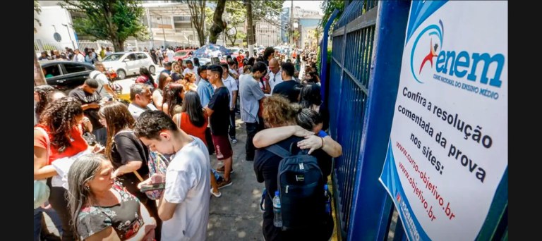 Estudantes que fizeram o Enem