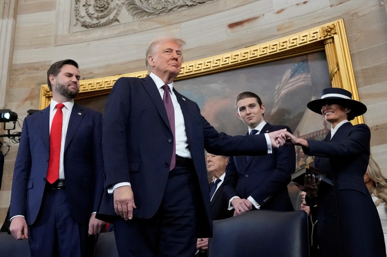Trump toma posse como presidente dos EUA -  20/1/2025