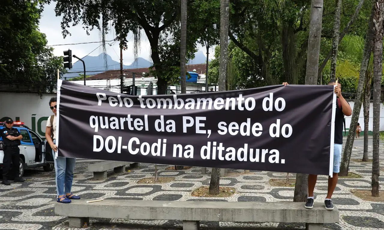 Protesto no Rio de Janeiro