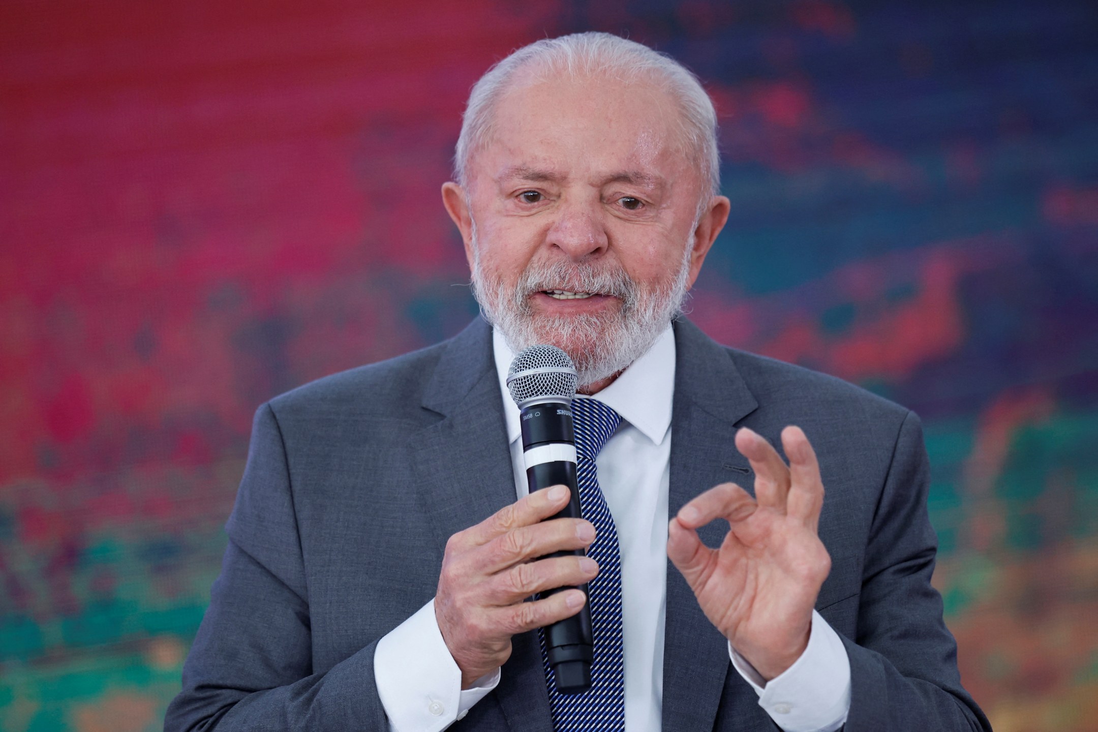 Presidente Luiz Inácio Lula da Silva no Palácio do Planalto, em Brasília
25/10/2024