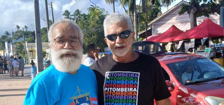 Urariano Mota e Jairo Cabral