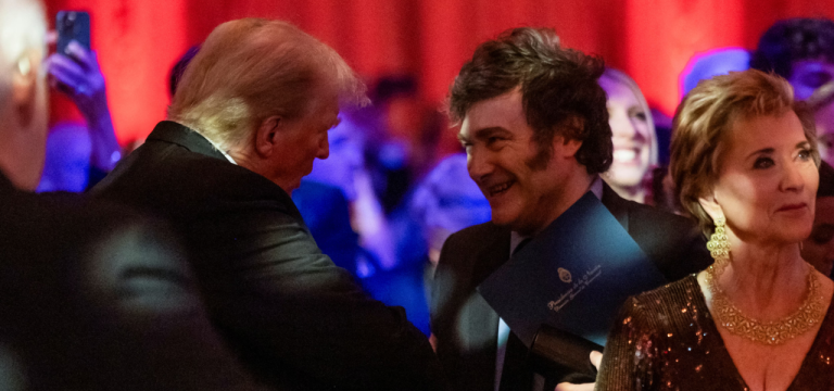 Donald Trump e Javier Milei
