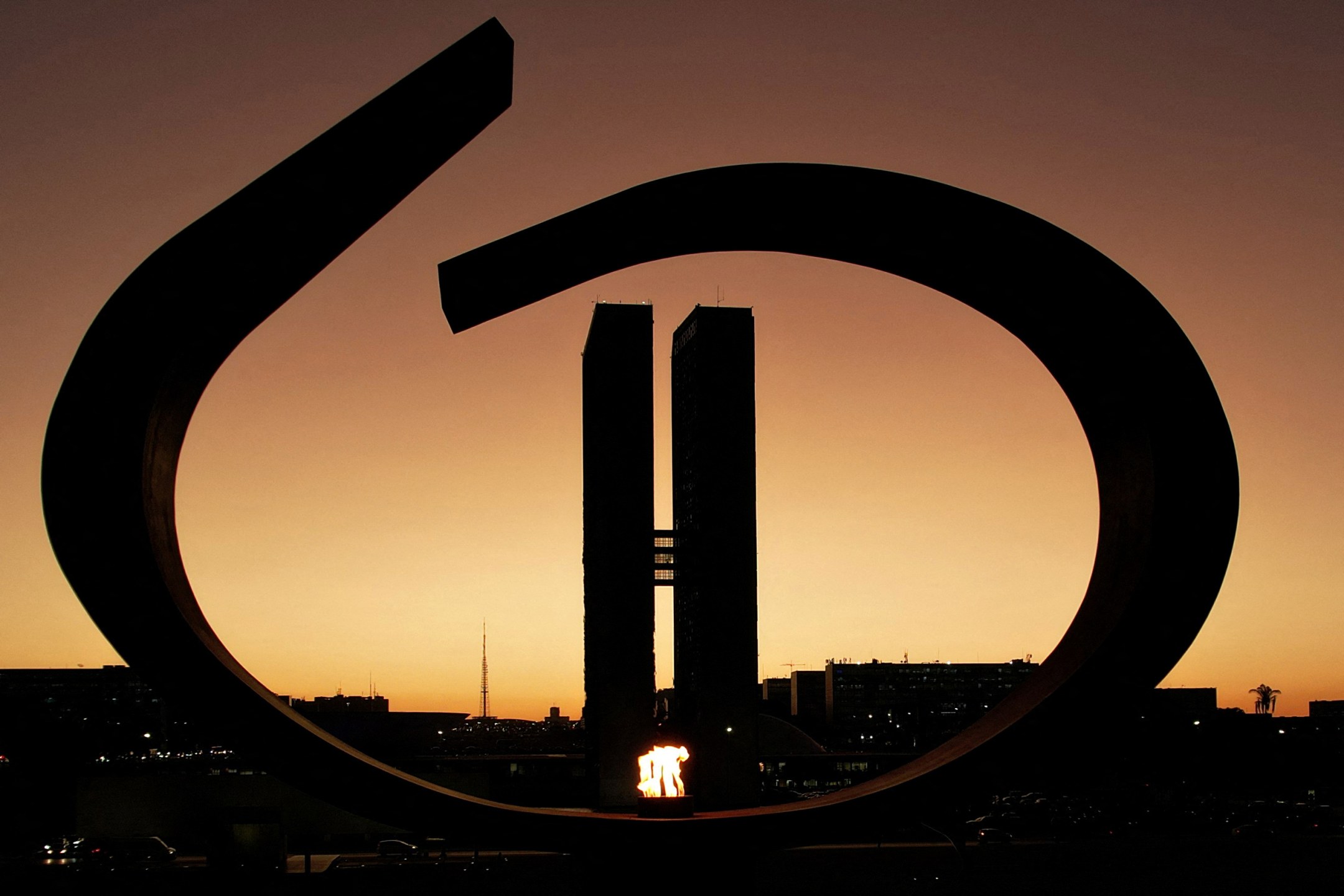 Edifício do Congresso Nacional, em Brasília - 18/06/2024