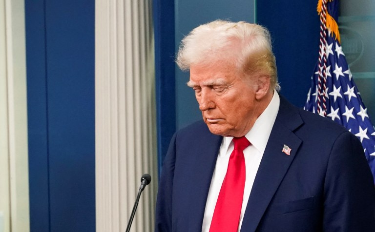Presidente dos EUA, Donald Trump - 30/01/2025