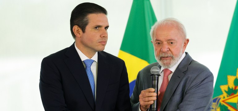 Hugo Motta e Lula