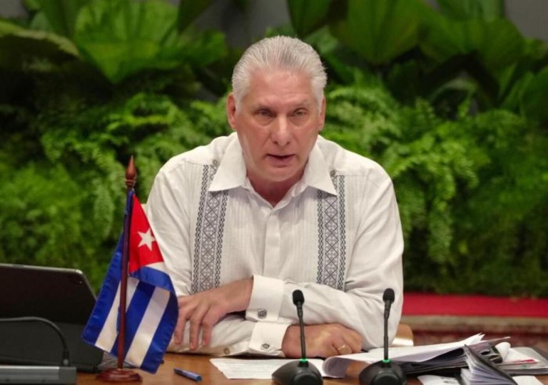 Díaz-Canel, presidente de Cuba na 12ª Cúpula Extraordinária da ALBA-TCP