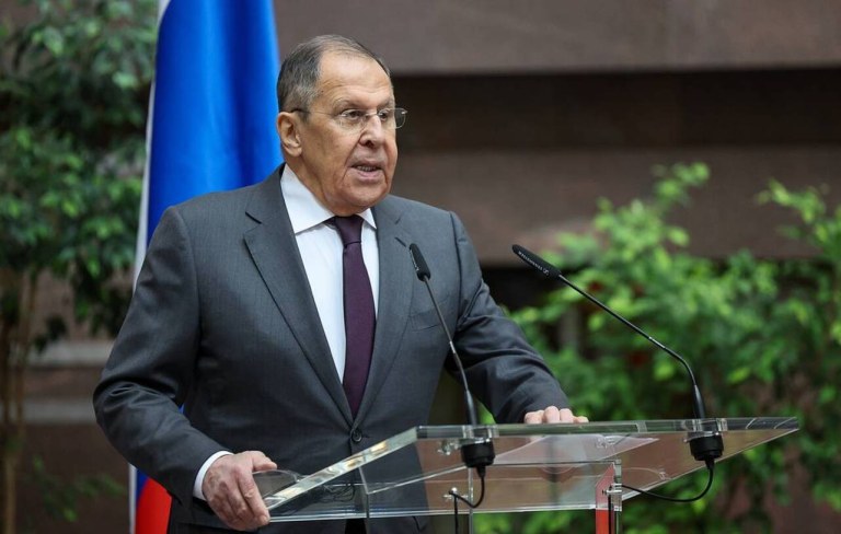 Sergey Lavrov, chanceler da Rússia