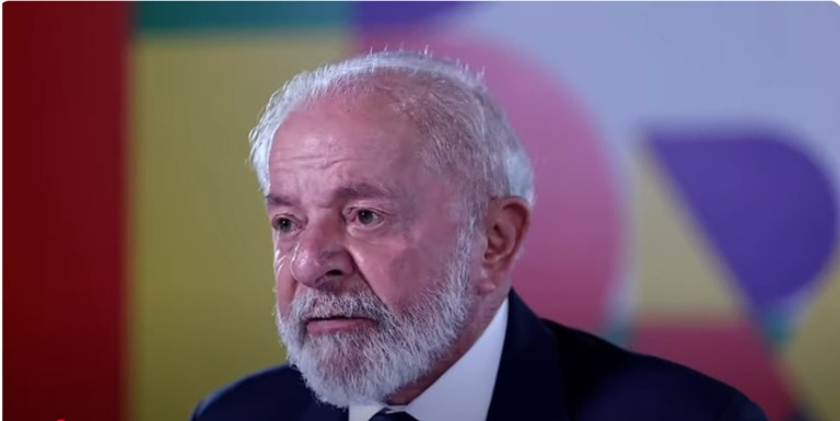 O presidente Lula