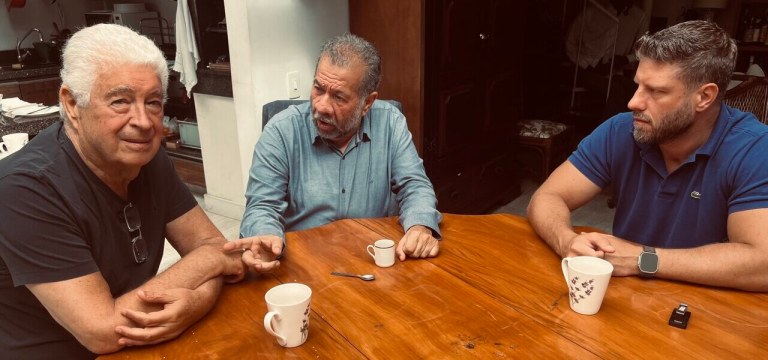 Roberto Requião, Carlos Lupi e Requião Filho