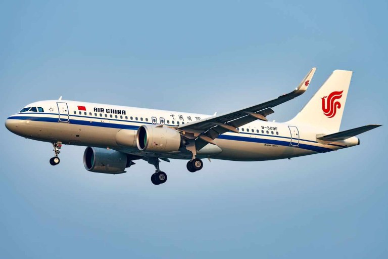 Avião da companhia aérea Air China