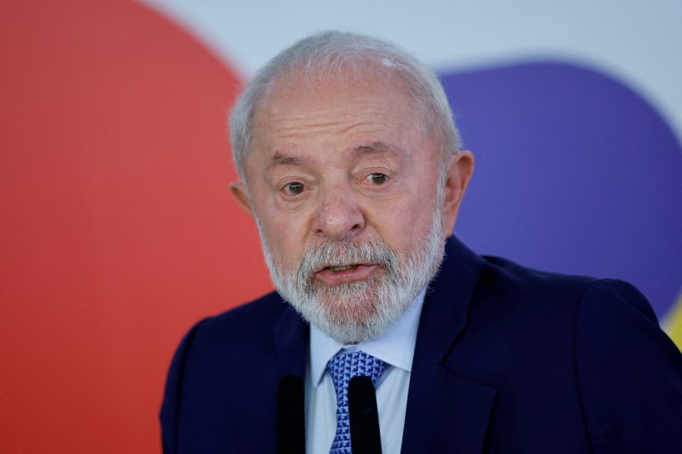 Presidente Luiz Inácio Lula da Silva dá entrevista à imprensa no Palácio do Planalto - 30/01/2025