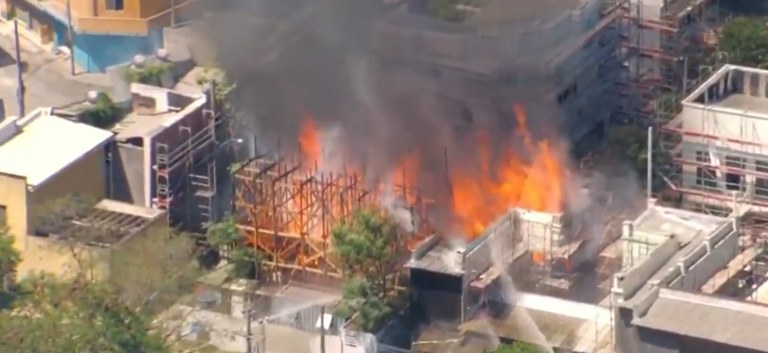 Incêndio atinge Estúdios Globo no Rio de Janeiro