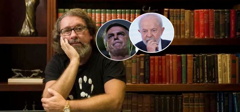 Antônio Carlos de Almeida Castro, o Kakay (à esq.), Jair Bolsonaro e Lula