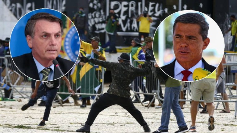 Jair Bolsonaro e Mário Fernandes