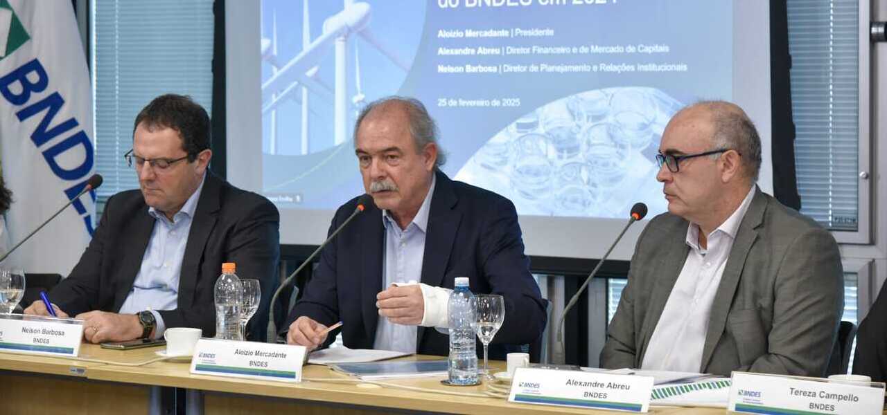 Nelson Barbosa, Aloizio Mercadante e Alexandre Abreu
