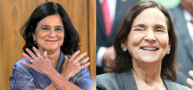 Nisia Trindade e Izolda Cela