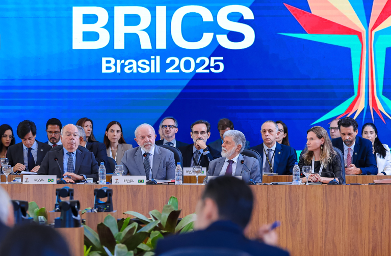 26.02.2025 - Abertura da primeira reunião de sherpas da presidência brasileira do BRICS - Palácio do Itamaraty, Brasília (DF)