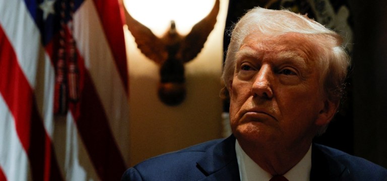 O presidente dos Estados Unidos, Donald Trump