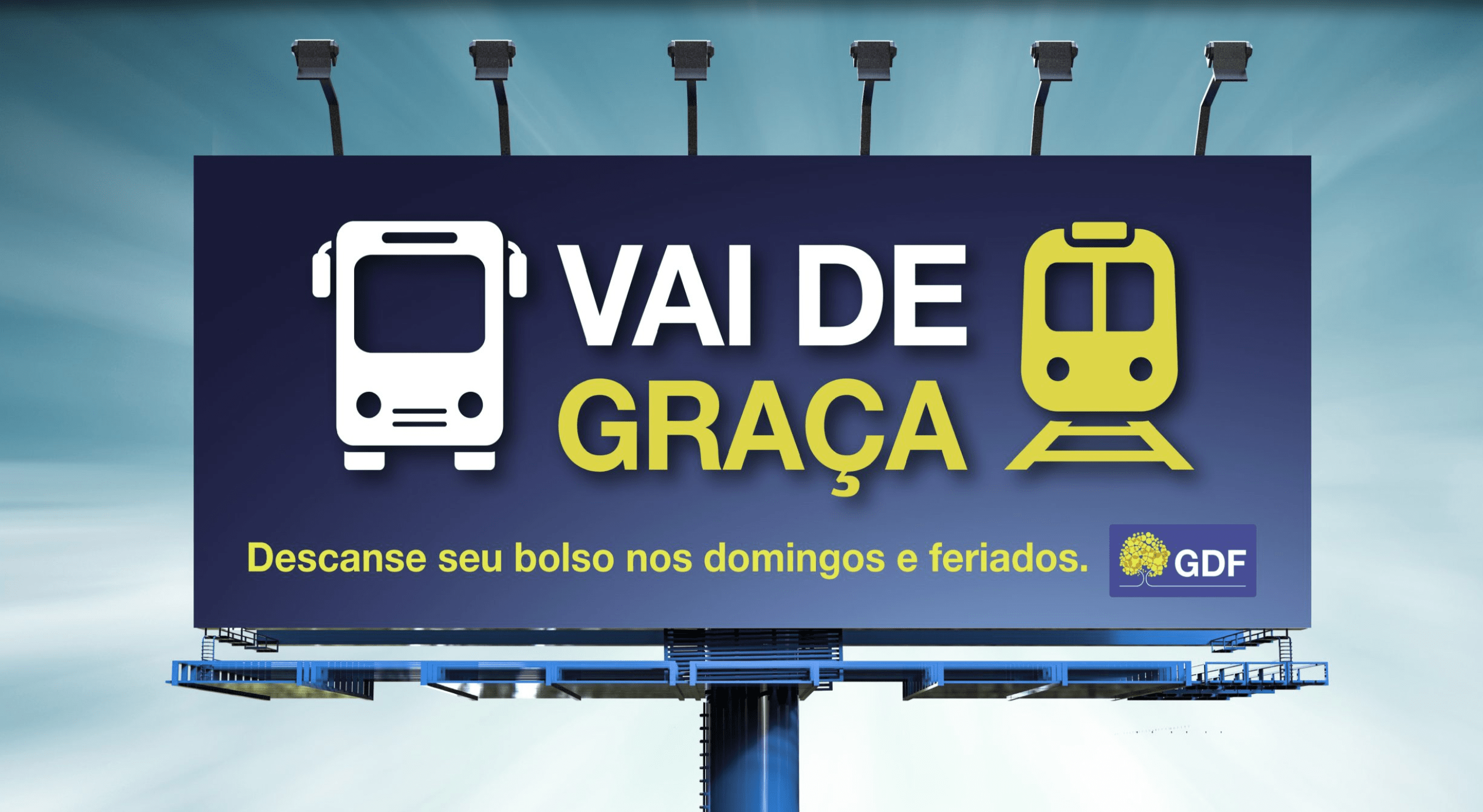 Vai de Graça, a marca do transporte gratuito no GDF