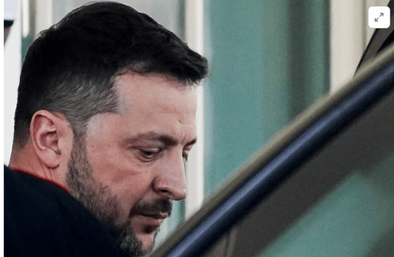 Zelensky vai sozinho para o lixo da história