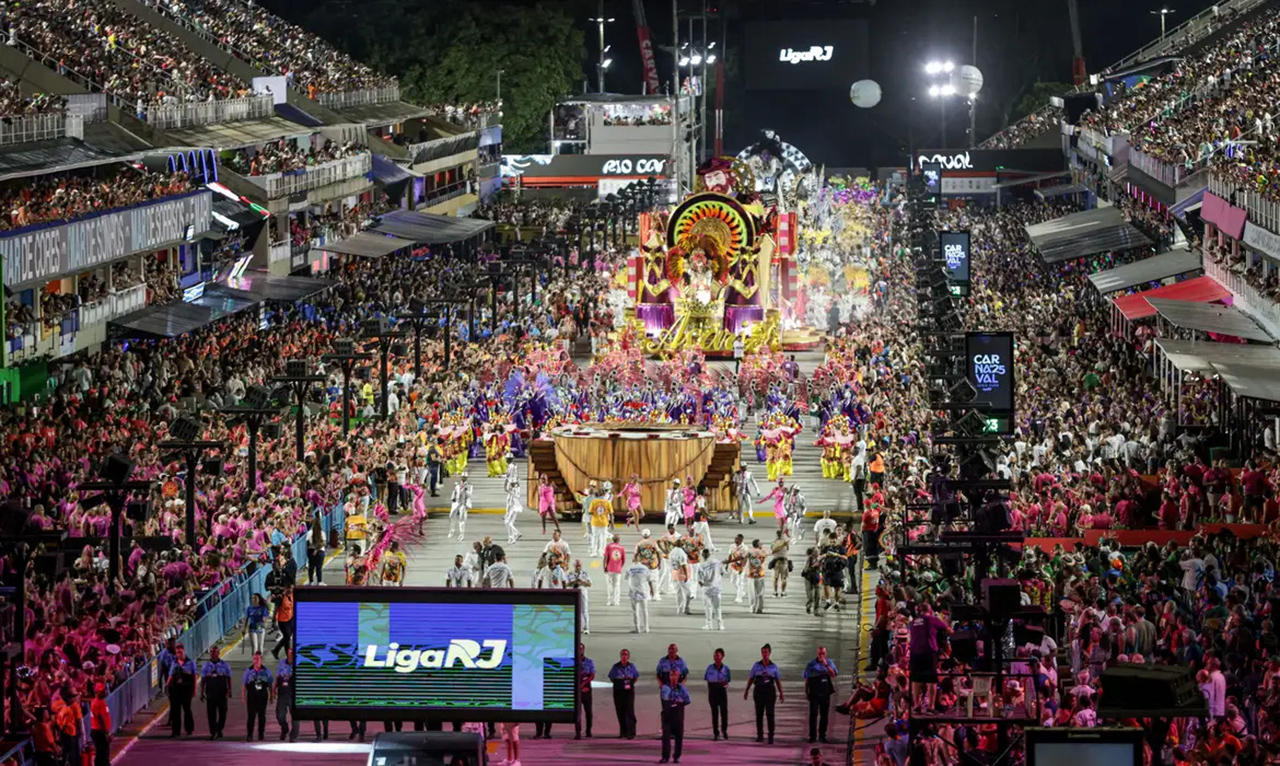 Desfile no Rio