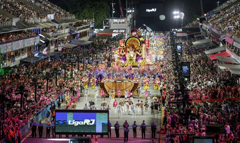 Desfile no Rio