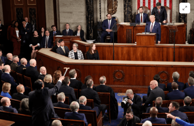 Trump ao COngresso: "mandato implacável"