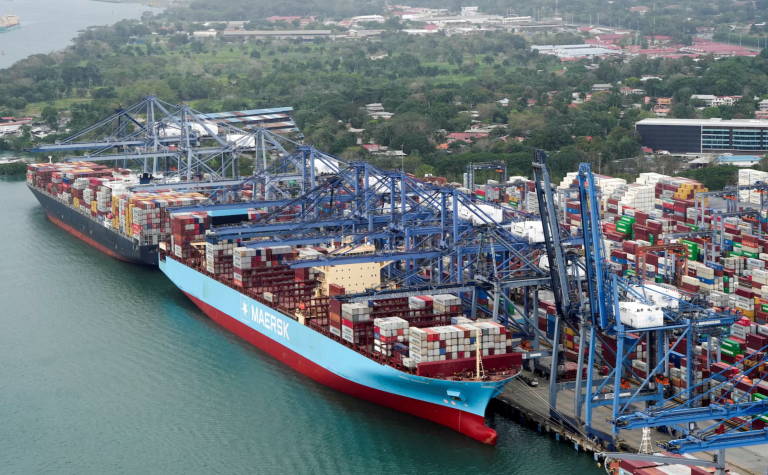 Terminal portuário adquirido pela Blackrock no Canal do Panamá