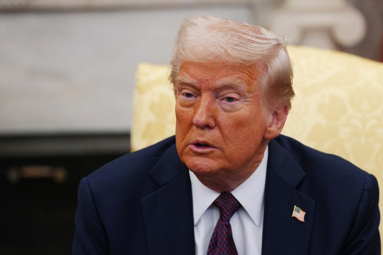 Presidente dos Estados Unidos, Donald Trump - 27/02/2025