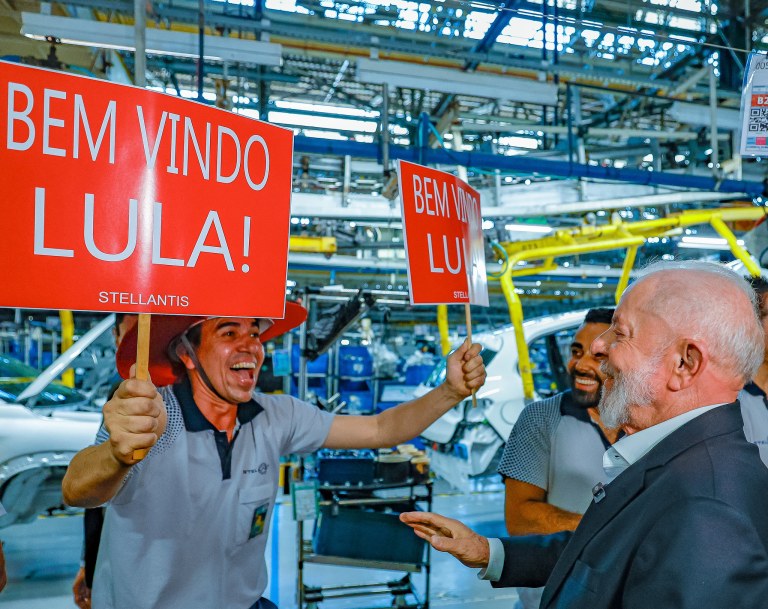 Lula em Betim