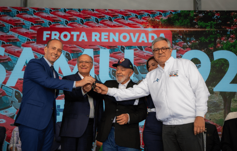 Rodrigo Manga, Geraldo Alckmin, Lula e Alexandre Padilha - 14/03/2025