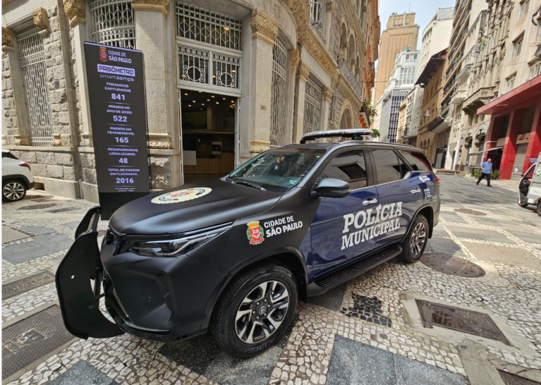 Viatura da Polícia Municipal de São Paulo