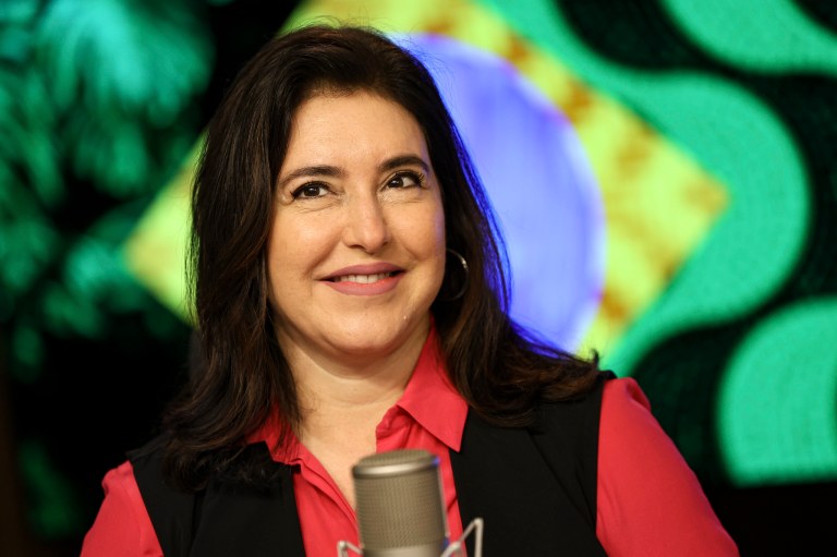 Brasília (DF), 25/03/2025 - A ministra do Planejamento, Simone Tebet, participa do programa Bom Dia, Ministra.