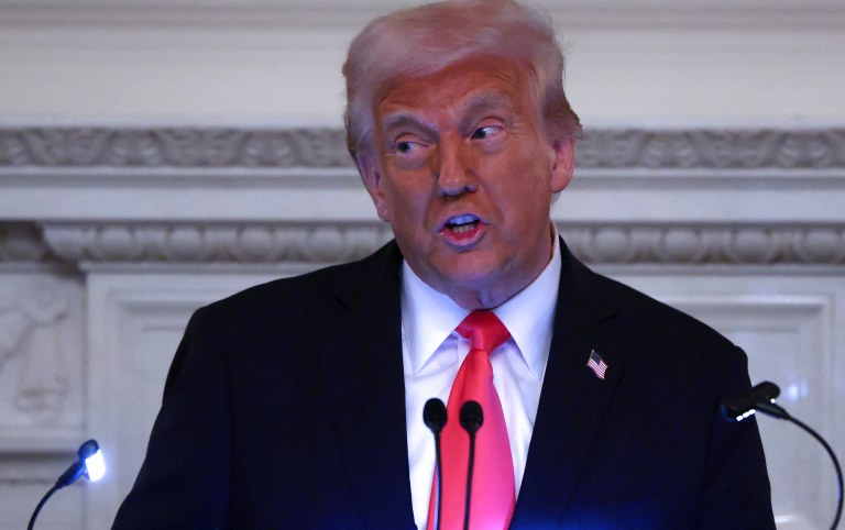 O presidente dos EUA, Donald Trump - 27/03/2025
