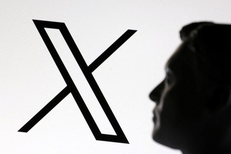 Logo do X - 23/1/2025