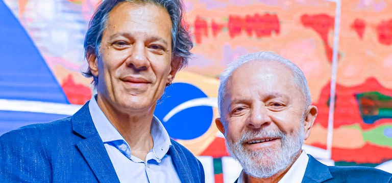 Fernando Haddad e Lula