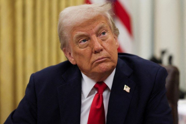 Presidente dos EUA, Donald Trump - 31/03/2025