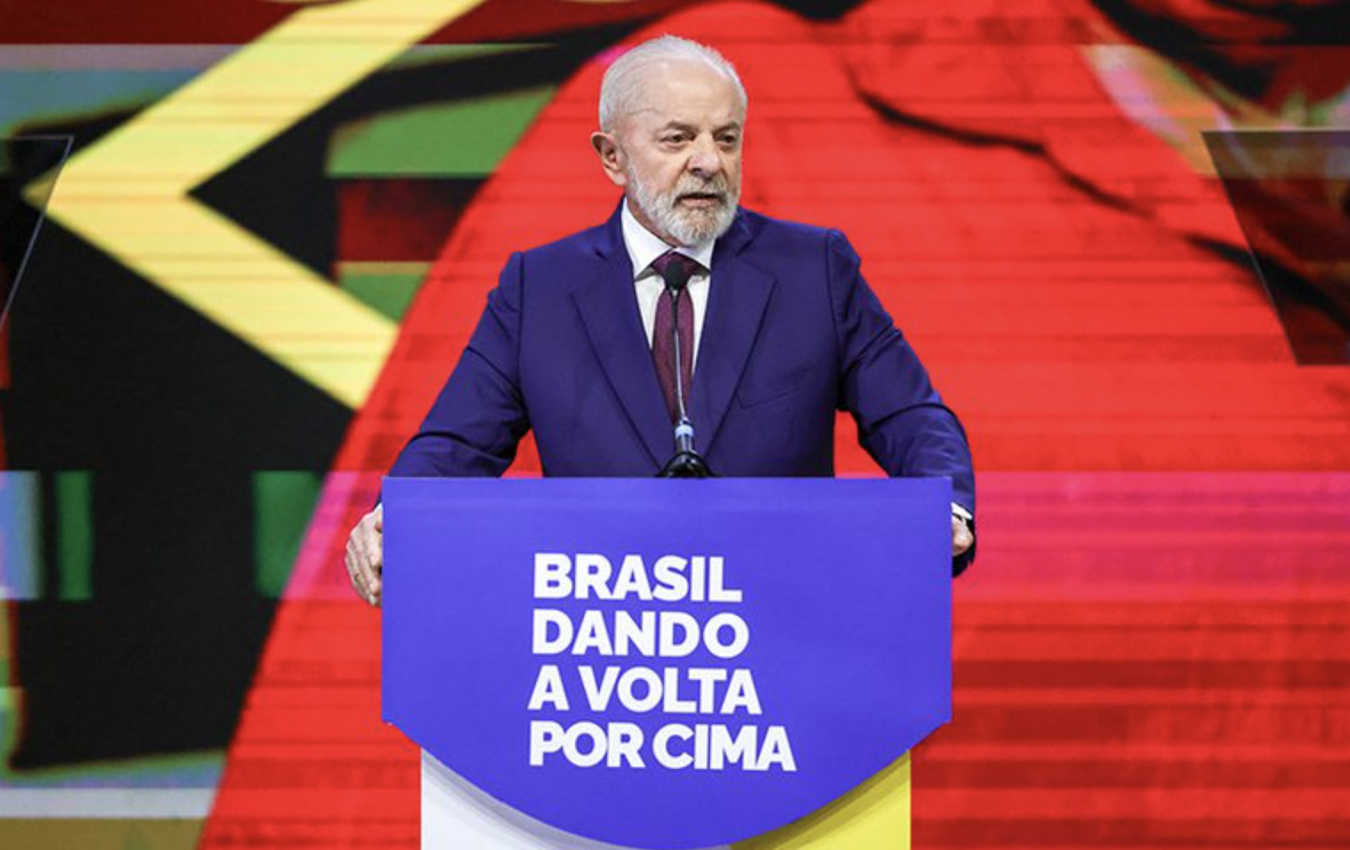 Lula em balanço de dois anos de governo