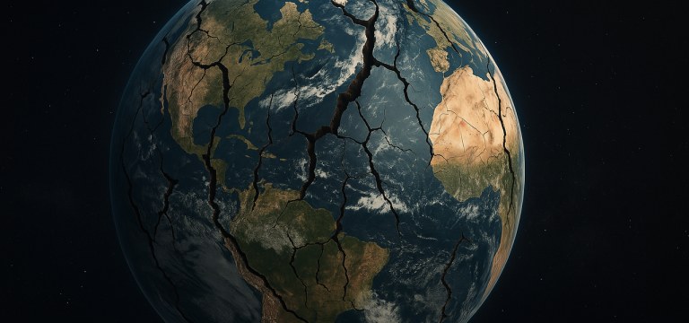 Representação do planeta Terra