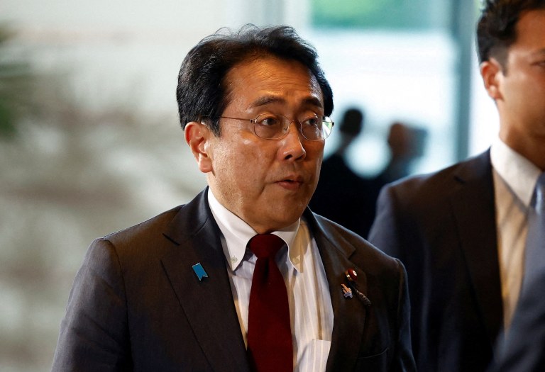 Ministro da Economia do Japão, Ryosei Akazawa, em Tóquio
01/10/2024
REUTERS/Issei Kato
