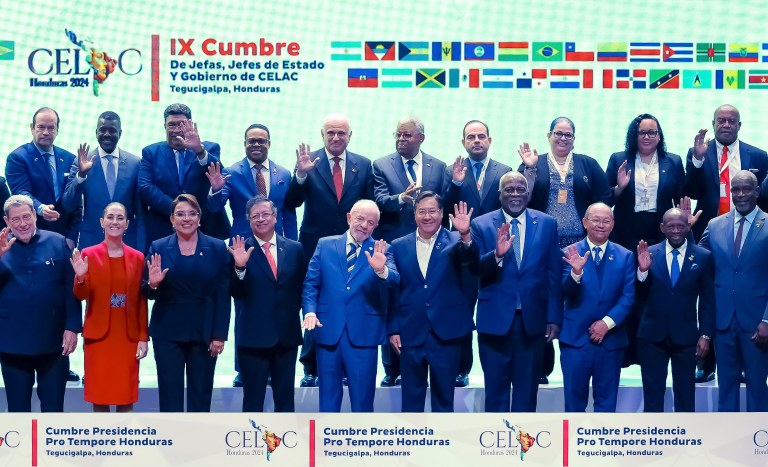 Lula na cúpula da Celac