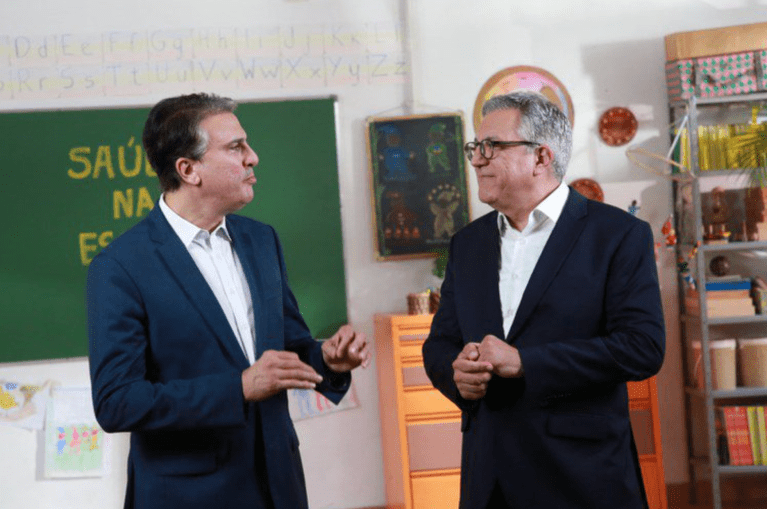 Camilo Santana e Alexandre Padilha