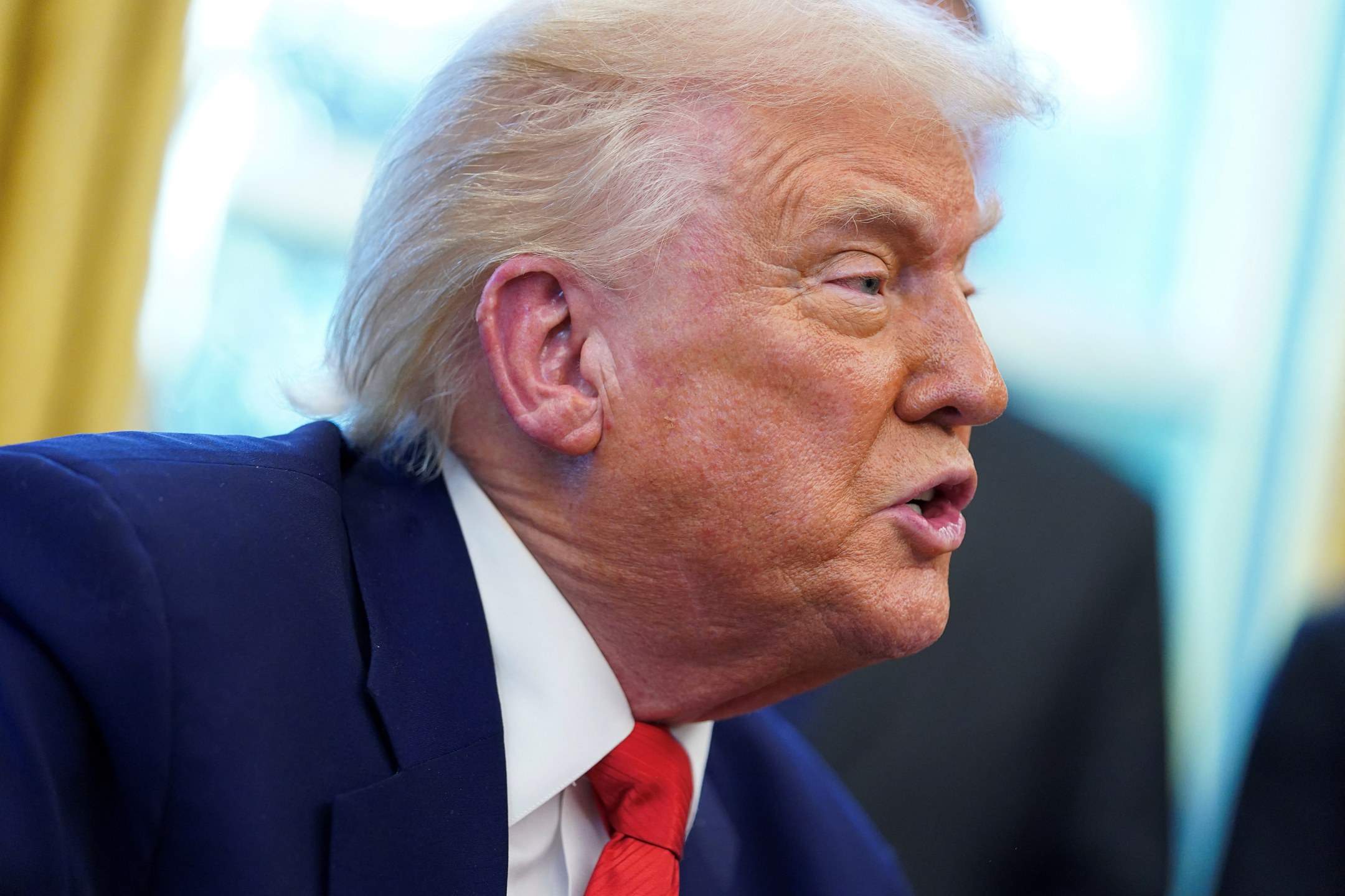 Presidente dos EUA, Donald Trump - 09/04/2025