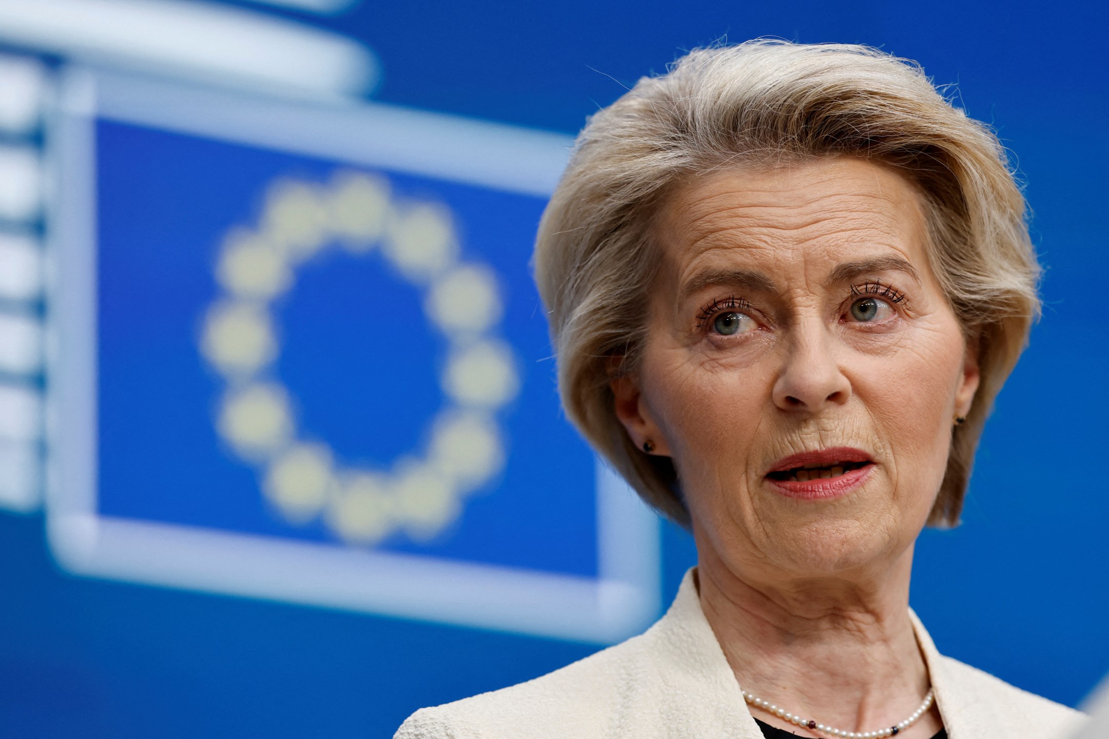 Ursula von der Leyen em Bruxelas - 6/3/2025