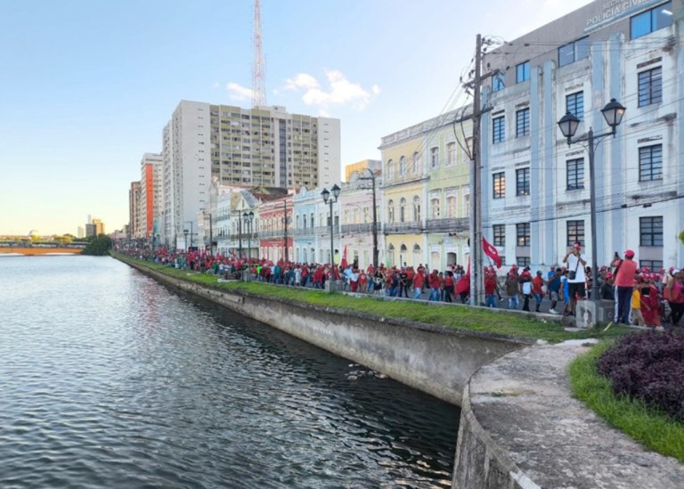 Marcha do MST em Recife (PE)