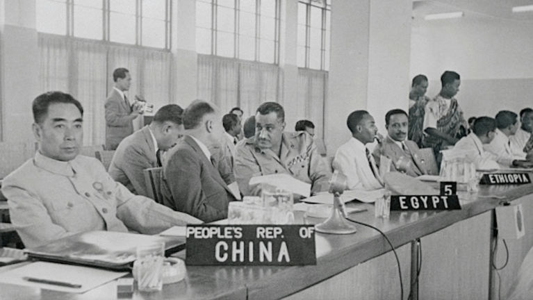 Conferência de Bandung, na Indonésia, em 1955
