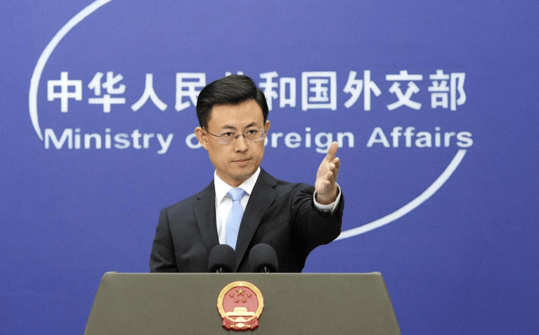 Guo Jiakun, porta-voz da chancelaria chinesa